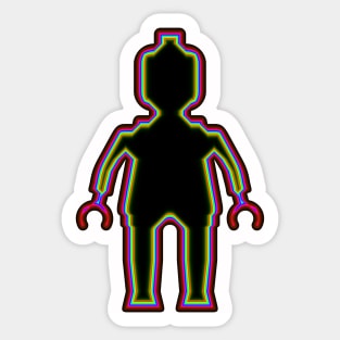 Alien Minifig Xray Sticker